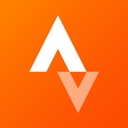 'Strava: Run, Ride, Hike' official application icon