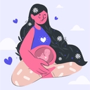 'Blessed: Pregnancy Meditation' official application icon