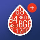 'Glucose Buddy+ for Diabetes' official application icon