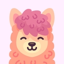 'Period tracker Pinkllama' official application icon