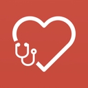 'Blood Pressure Tracker App+' official application icon